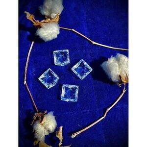 Dinner for 4 with these simple but lovely salt cellars/dishes from the 1960's!!